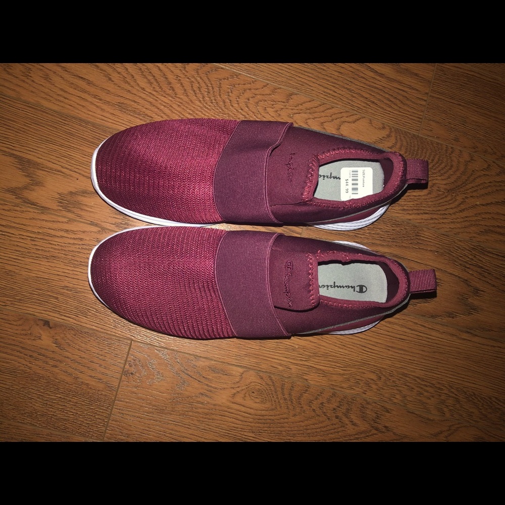 Champion red shoes